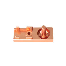 Shower Door  Hinge G215220  | Rose Gold Shower Door Hinge Square | wholesale | Easy-Install Factory direct