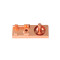 Shower Door  Hinge G215220  | Rose Gold Shower Door Hinge Square | wholesale | Easy-Install Factory direct