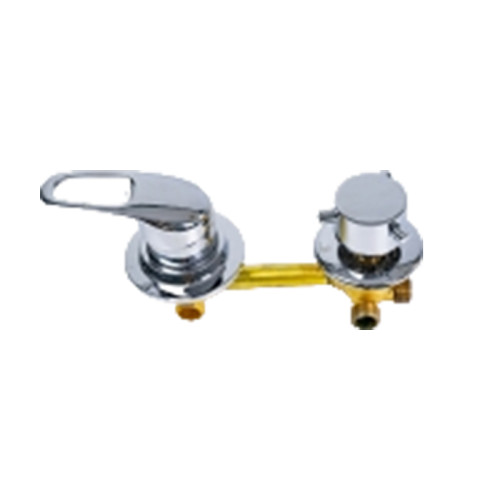 Shower Room Mixer Valve 9001C-2C-100 | Wholesale | 2-Way Brass Shower Faucet with Chrome Plastic Handle | Manufacturer and Supplier
