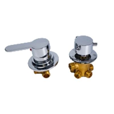 Shower Mixer Valve SLT2020-4 | Wholesale | 4-Way Separate Brass Shower Faucet with Zinc Alloy Handle | B2B Sourcing