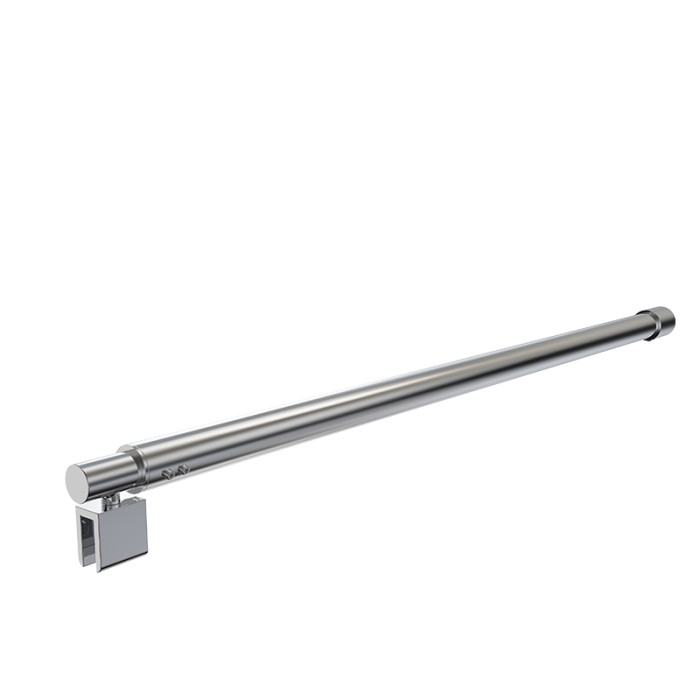 Shower Room In bulk Round Shower Rod LG-001 | Durable Customizable Stainless Steel Shower Glass Support Bar