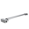 Shower Room Factory Wholesale Shower Rod LG-802 | Stainless Steel Shower Glass Support Bar