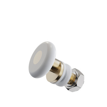 Shower Roller HL-11 | Wholesale | Heavy Duty Single Roller for Shower Room Sliding Glass Door | Bulk Sourcing