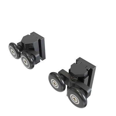 Shower Room Shower Pulley HL-2500 Wholesale | Plastic Chrome Pulleys for Shower Room Glass Doors | Top Manufacturer from China