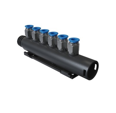 Bathtub  Air Manifold AM-005 Series  Wholesale | 6 Outlets Air Manifold with Quick Connecting for Massage Hot Tub | Bulk Supply from Factory