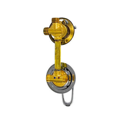 Shower Room Mixer Valve 9009-4G-100 | Wholesale | 4-Way Brass Shower Faucet with Zinc Alloy Handle | B2B Supply