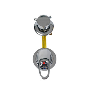 Shower Room Mixer Valve 9009-4G-100 | Wholesale | 4-Way Brass Shower Faucet with Zinc Alloy Handle | B2B Supply