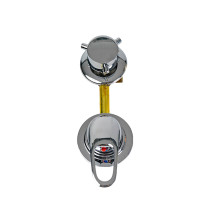 Shower Room Mixer Valve 9009-4G-100 | Wholesale | 4-Way Brass Shower Faucet with Zinc Alloy Handle | B2B Supply