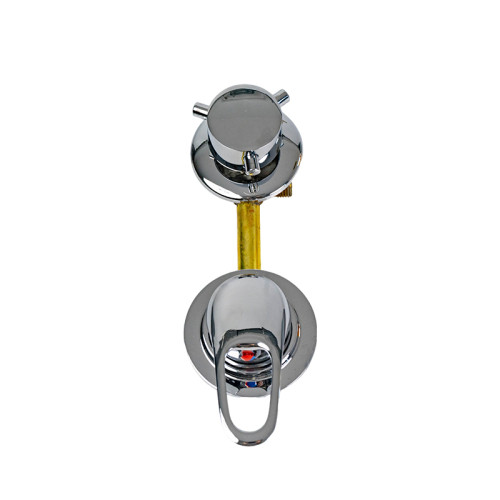 Shower Room Mixer Valve 9009-4G-100 | Wholesale | 4-Way Brass Shower Faucet with Zinc Alloy Handle | B2B Supply