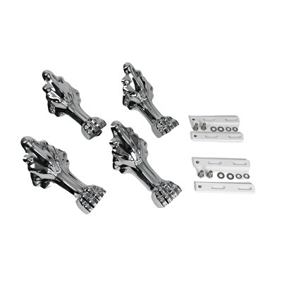 Bathtub Feet HJ001C | Wholesale | Multi-color zinc alloy bathtub claw foot  | Global suppliers