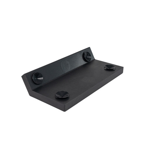 Coussin de bain PW23 | Vente en gros | Coussin de bain antidérapant gris foncé 340 x 175 mm | Achat en gros