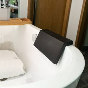 Bathtub Pillow PW23 | Wholesale | Non-slip dark grey bathtub pillow 340*175mm | Bulk purchase