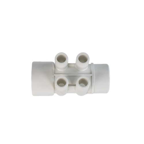 Water Manifold P-3007  | Wholesale | 1.5"" Socket Water Manifold 3/4"" Barb Branches | Matching Soap Dispenser