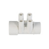 Water Manifold P-3007 | Wholesale | 1.5"" Socket Water Manifold 3/4"" Barb Branches | Matching Soap Dispenser