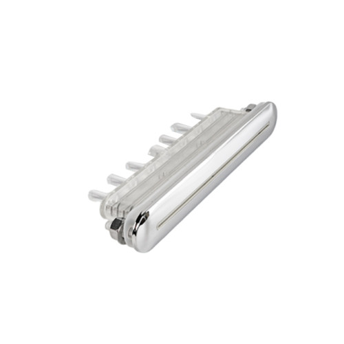 Spa Waterfall WF-2201S | Wholesale | 10.5" Oval Stainless Steel Led Light Waterfall for Hot Tub | Factory Direct Sale