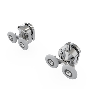 Shower Room Pulley HL-613 | Bulk buying Durable Plastic Roller Sliding Pulley for Shower Door