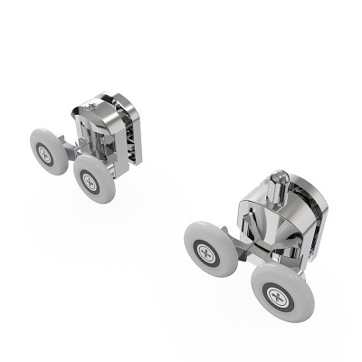 Shower Room Pulley HL-613 | Bulk buying Durable Plastic Roller Sliding Pulley for Shower Door