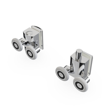 Wholesale Shower Room Pulley HL-618 | Load-bearing Pulley for Shower Glass Doors