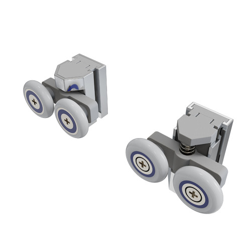 Shower Room Shower Pulley HL-2500 Wholesale | Plastic Chrome Pulleys for Shower Room Glass Doors | Top Manufacturer from China