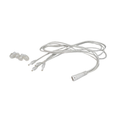 Bathtub Led Light Cable Unit L4-1 | Wholesale | 75cm Quadri-POL Cable Unit with Molded Plug | Factory Bulk Supply
