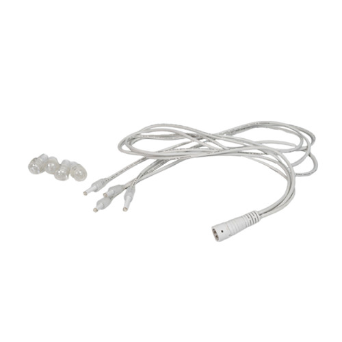 Bathtub Led Light Cable Unit L4-1 | Wholesale | 75cm Quadri-POL Cable Unit with Molded Plug | Factory Bulk Supply