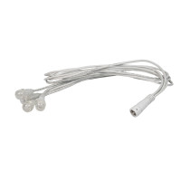 Bathtub Led Light Cable Unit L4-1 | Wholesale | 75cm Quadri-POL Cable Unit with Molded Plug | Factory Bulk Supply