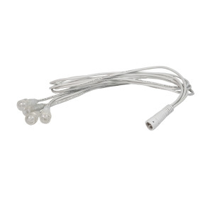 Bathtub Led Light Cable Unit L4-1 | Wholesale | 75cm Quadri-POL Cable Unit with Molded Plug | Factory Bulk Supply
