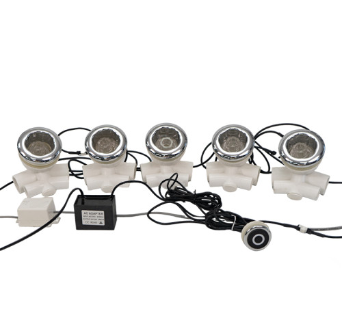 Système d'éclairage LED pour baignoire LAJ001 | Vente en gros | Système de jets d'hydromassage LED pour baignoire | Fournisseur B2B