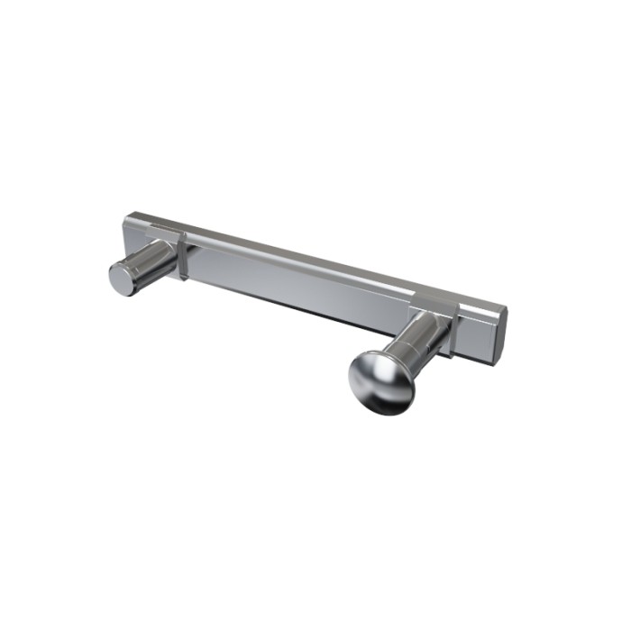 Shower Handle LS-035 | Rust-resistant Zinc Door Handles for Easy Installation and Maintenance