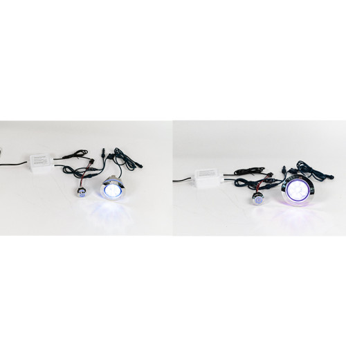 Hot Tub LED Lights Kit CS-92S | Wholesale | OEM Spa & Bathtub Electronic Control Set with Stainless Steel Panel and RGB Light | Factory Bulk Supply