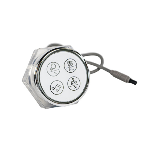 Kit de contrôle pour spa H2816 | Vente en gros | Contrôleur de baignoire avec panneau et boîtier de commande – Gère la pompe hydraulique, les jets à bulles, l'éclairage, le Bluetooth et le chauffage – Idéal pour les spas et les jacuzzis