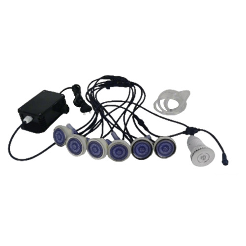 Hot Tub Led Air Jet 4 | Wholesale | OEM LED Air Bubble System for Spas | Factory Supply Kit