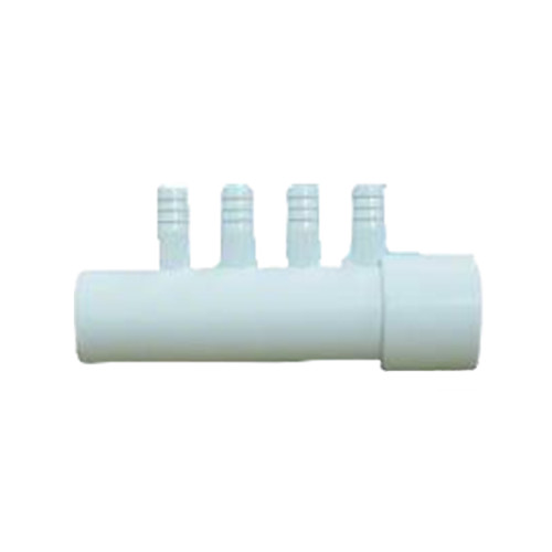 Bathtub Air Manifold AM009-8 | Wholesale | 32S to SP Connector with 3/8" Barbed Outlets for Hot Tub Air Lines | B2B Manufacturer