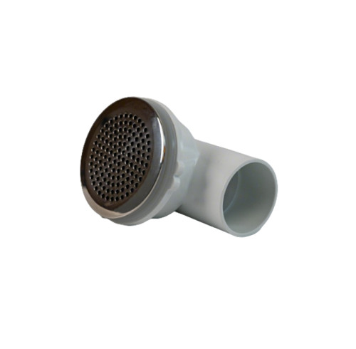 Bathtub Suction S-0019BS | Wholesale | 50mm ID White PVC Body with Stainless Steel Face for Hot Tub Systems | B2B Supply