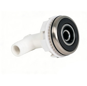 Spa Water Jet SH-6821D | Wholesale | Stainless Steel Cover Hand-Adjustable Massage Jet | Factory direct