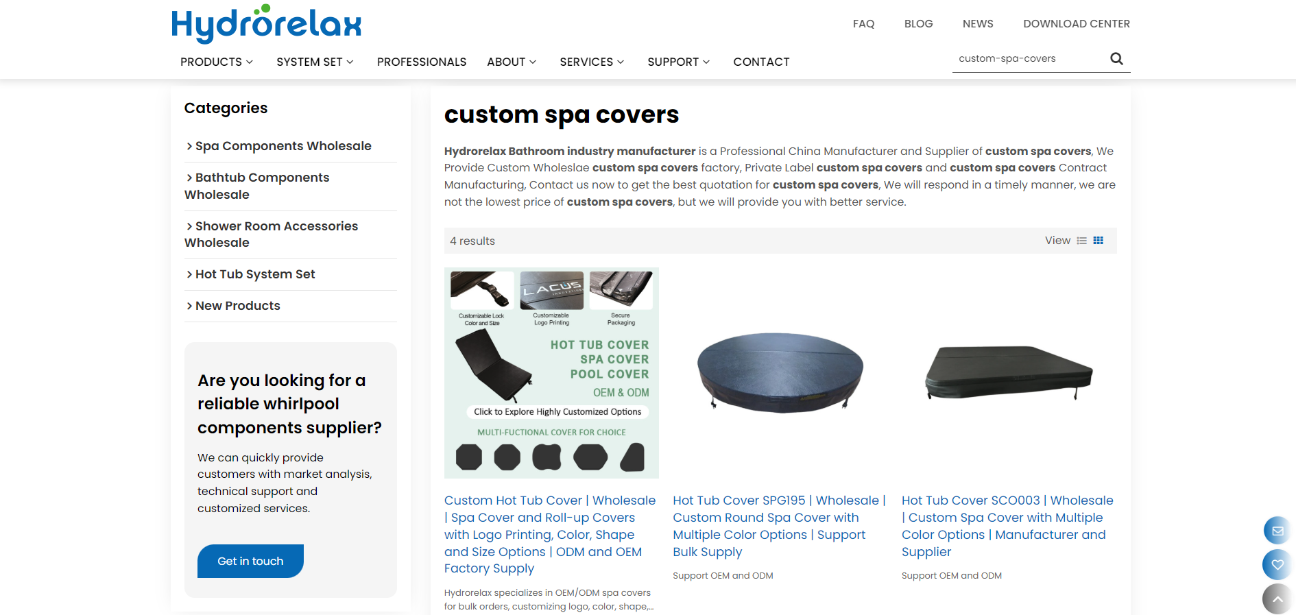 Los 10 principales fabricantes mayoristas de cubiertas de spa para B2B