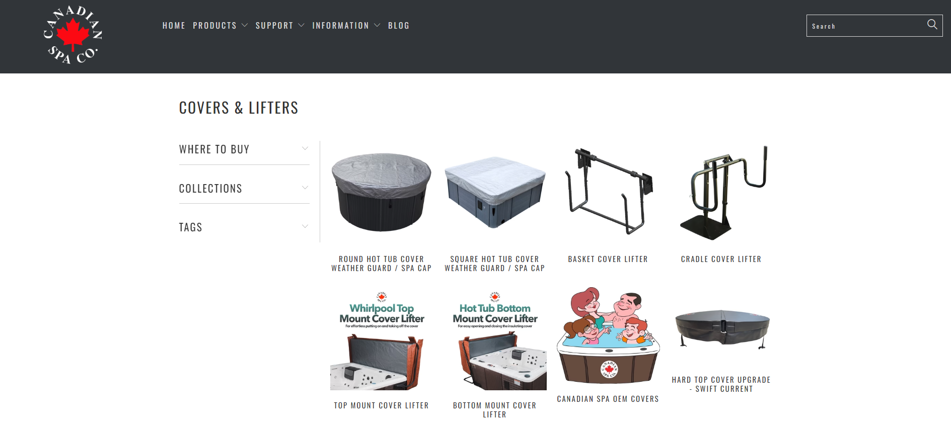 Compañía canadiense de spa