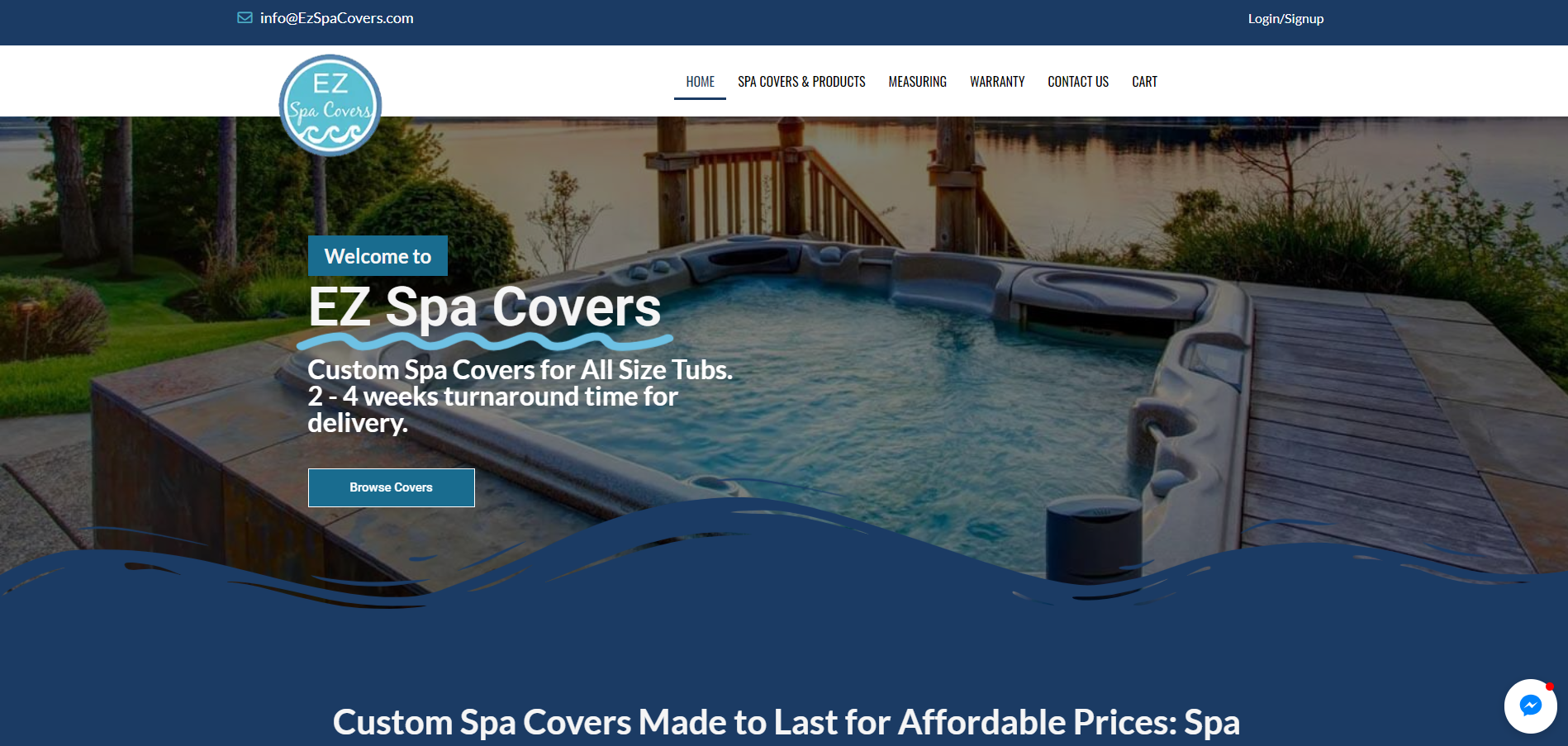 Cubiertas EZ Spa