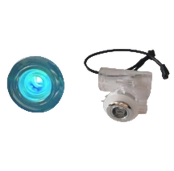 Bathtub Water Jet WJ-016D | Wholesale | LED Soft Light Brass Back Jet | Factory Direct Supply