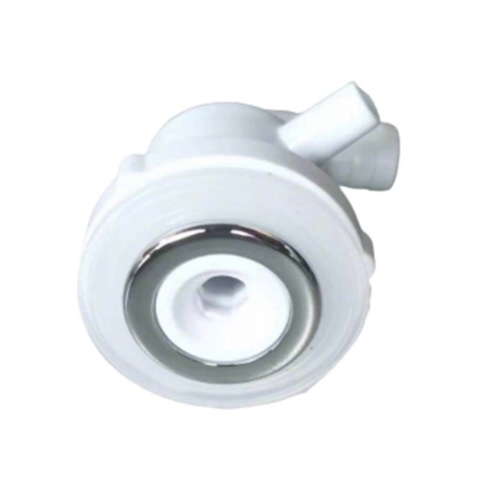 Bathtub Water Jet WJ-0020AW | Wholesale | 25mm Brass Chrome-Plated Hydromassage Jet |  Factory Direct Supply