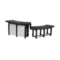 Spa Bench Set BC552 | Wholesale | PP Spa Bench Set with High Capacity and Storage | OEM Supply
