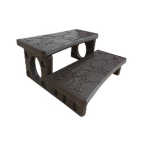 Spa Step DC504 | Wholesale | Weatherproof  UV-Resistant Hot Tub Step | Bulk Supply