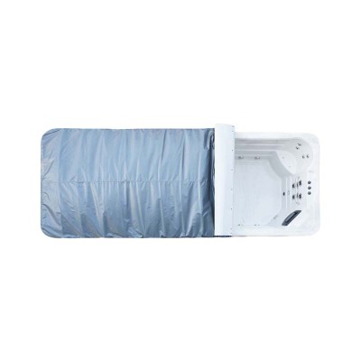 Hot Tub Cover SRC100 | Wholesale | Durable Roll-Up Swim Spa Cover | Support OEM and ODM