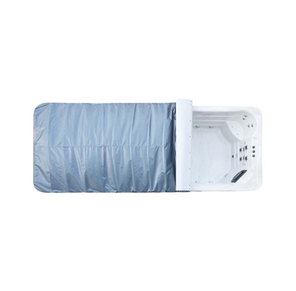 Hot Tub Cover SRC100 | Wholesale | Durable Roll-Up Swim Spa Cover | Support OEM and ODM