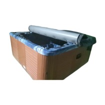 Hot Tub Cover SRC240 | Wholesale | Oxford Waterproof Fabric + XPE Foam Insulation Roll-Up Hot Tub Covers | Bulk Supply