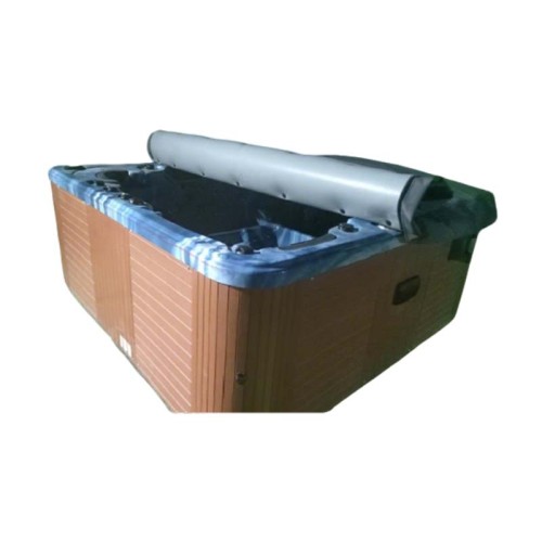 Hot Tub Cover SRC240 | Wholesale | Oxford Waterproof Fabric + XPE Foam Insulation Roll-Up Hot Tub Covers | Bulk Supply