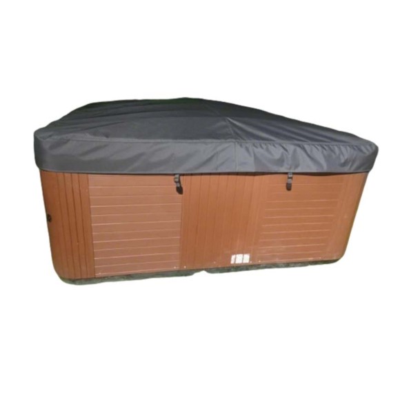 Hot Tub Cover SRC240 | Wholesale | Oxford Waterproof Fabric + XPE Foam Insulation Roll-Up Hot Tub Covers | Bulk Supply