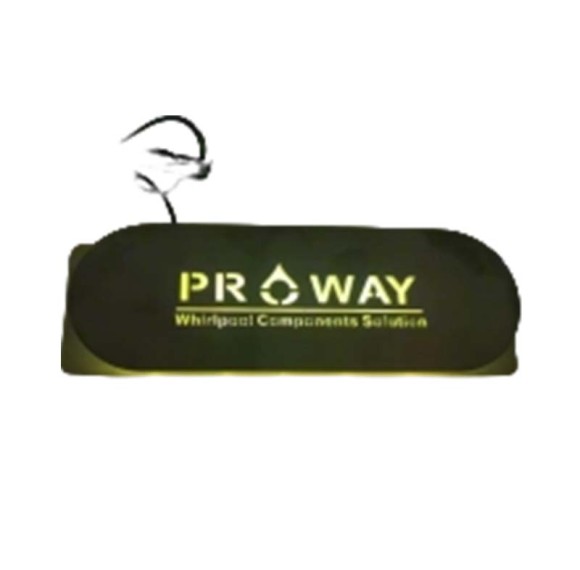 Spa LED Logo FGO | Wholesale | Custom Illuminated Branding Badge for Hot Tub | Support OEM and ODM