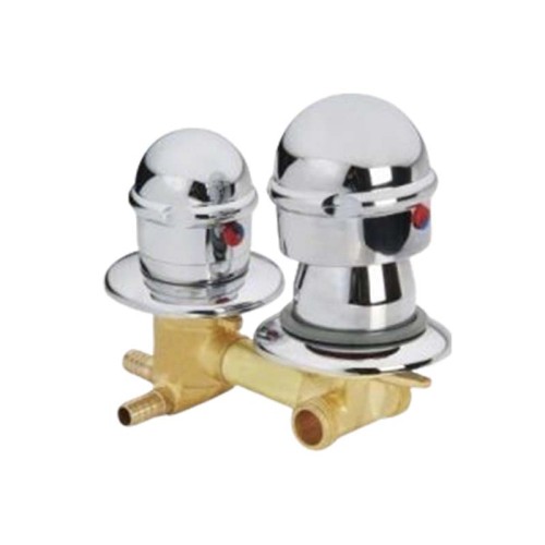 Shower Mixing Valve 9002  | Wholesale | chrome dome-style shower tap | global distributor partnership