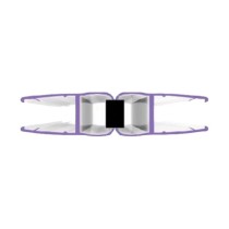 Shower Magnet Strip BMX180 Series | Wholesale | H-profile glass-to-glass seal  | OEM customizable